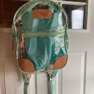 Used Jon Hart Design Clear Backpack